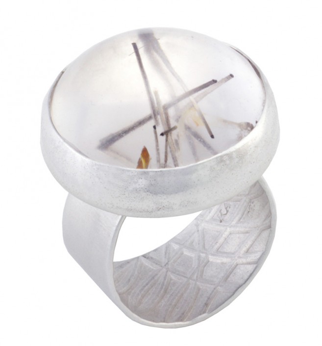Gems_rutilated quartz ring