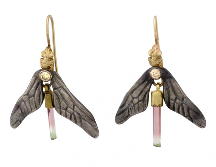 Insects_Keri Ataumbi damsel fly earrings