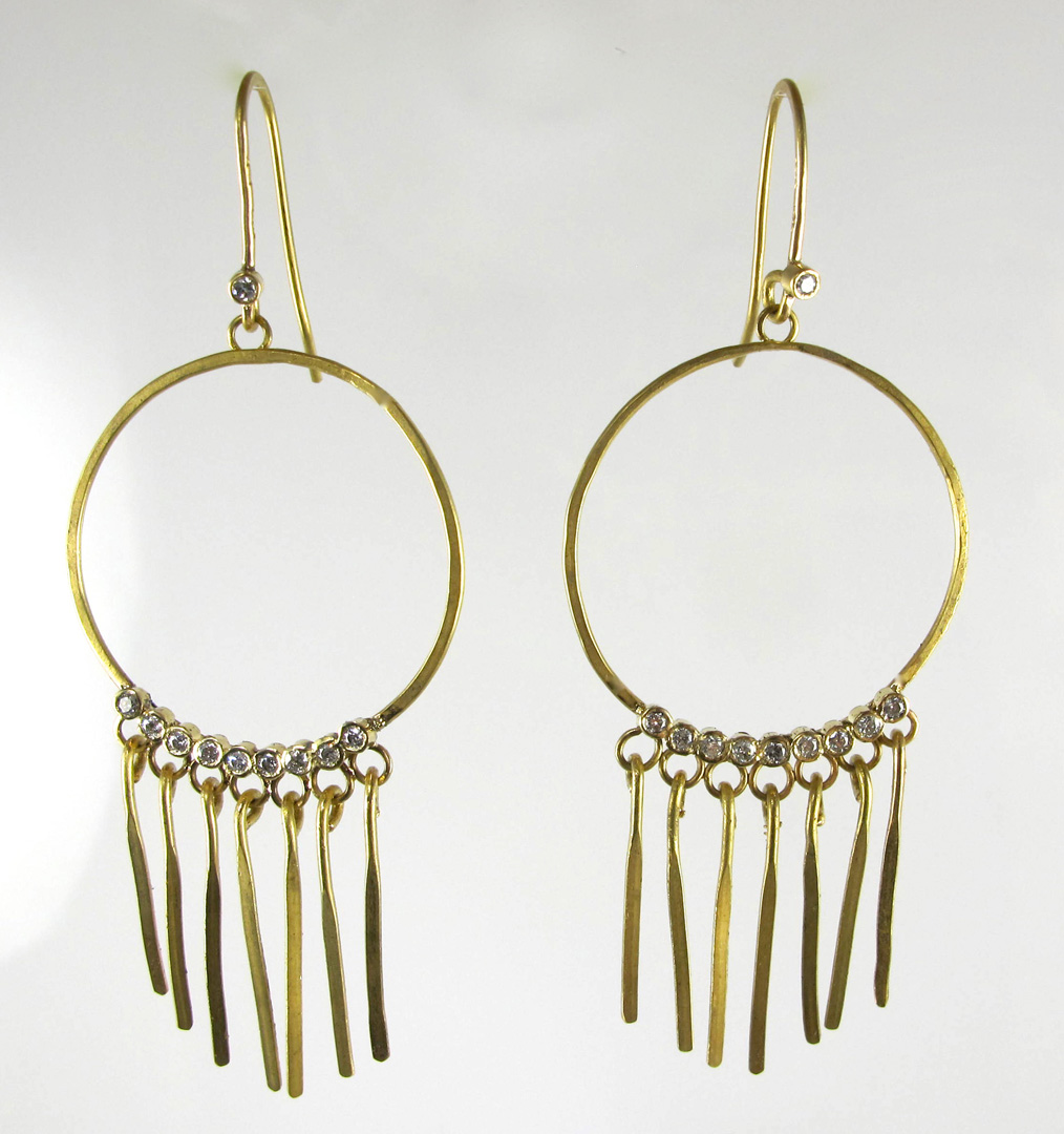 dangle hoops | Ataumbi Metals